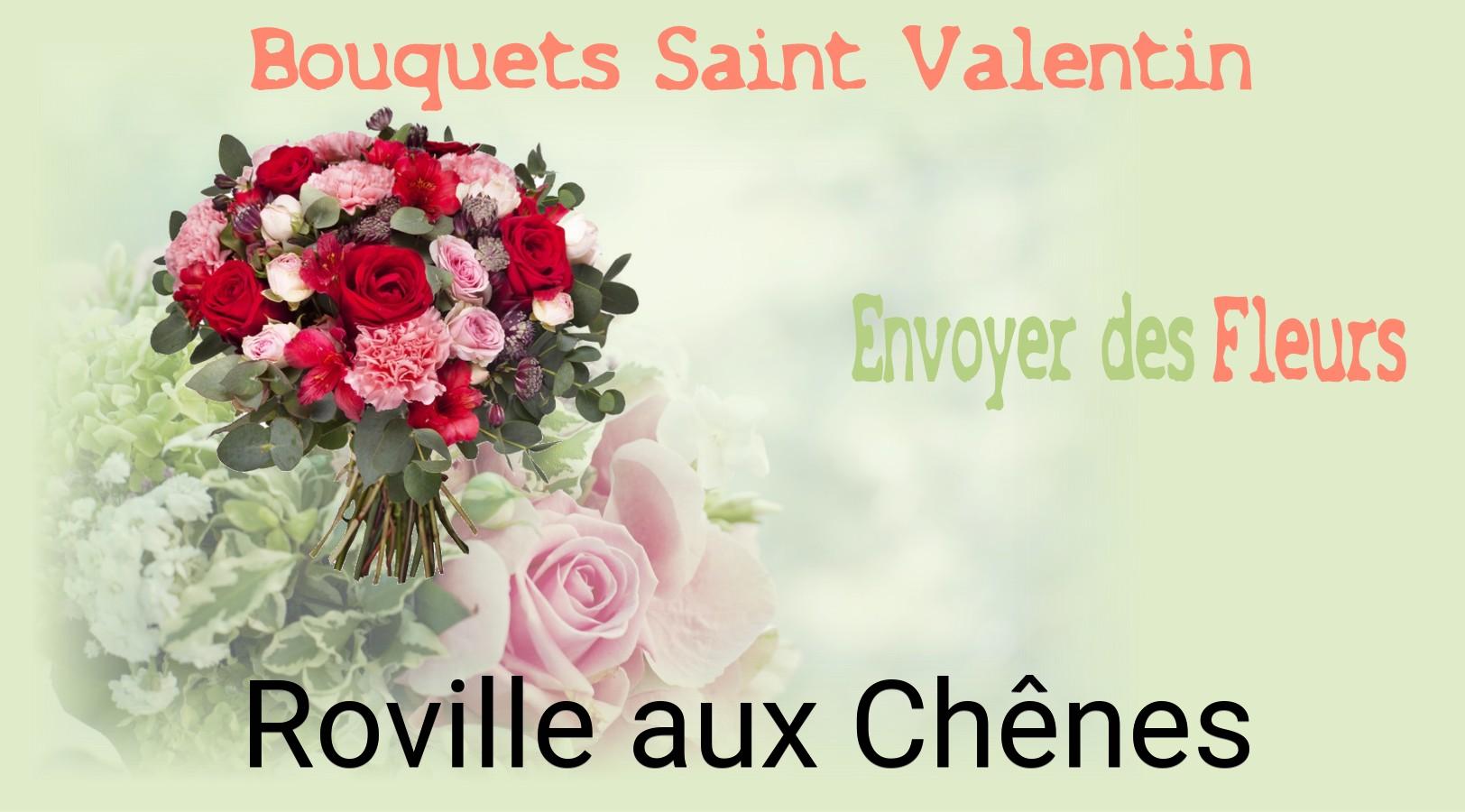 Roses de Saint-Valentin livrées à Roville-aux-Chênes